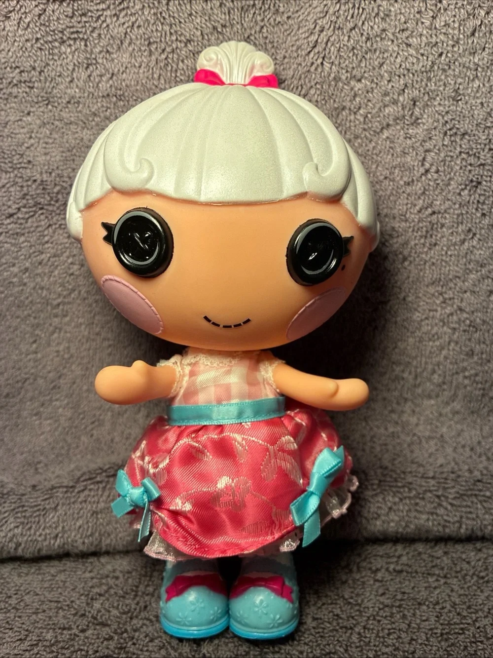 LALALOOPSY SEW ROYAL PRINCESS PARTY MINI LA SWEET DOLL Complete HTF 8”
